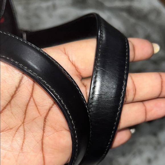 Salvatore Ferragamo Black Tote Bag with Embossed Pattern and Structured Shape - Picture 6 of 16